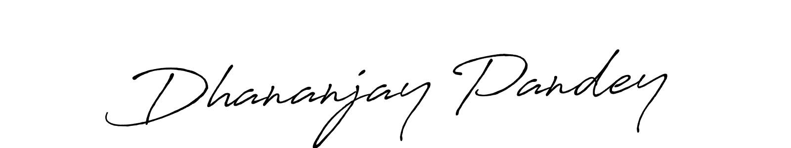 Make a short Dhananjay Pandey signature style. Manage your documents anywhere anytime using Antro_Vectra_Bolder. Create and add eSignatures, submit forms, share and send files easily. Dhananjay Pandey signature style 7 images and pictures png