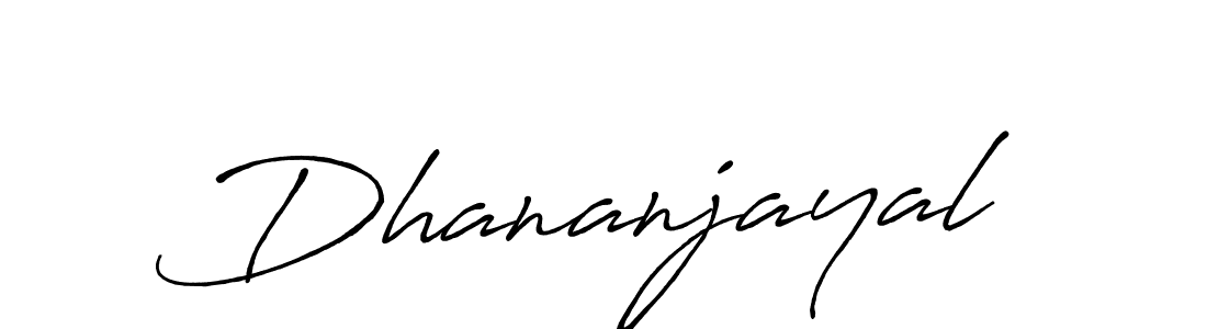 It looks lik you need a new signature style for name Dhananjayal. Design unique handwritten (Antro_Vectra_Bolder) signature with our free signature maker in just a few clicks. Dhananjayal signature style 7 images and pictures png