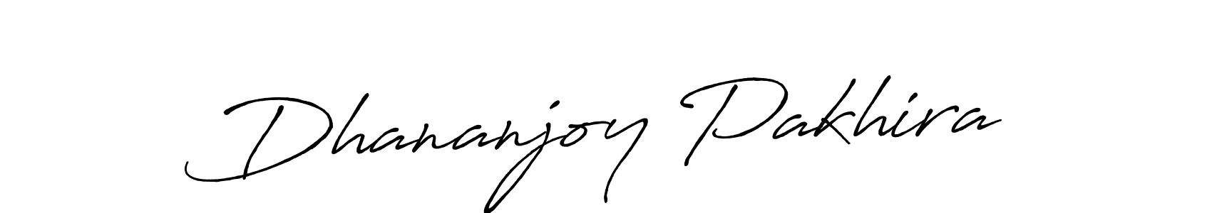 How to make Dhananjoy Pakhira signature? Antro_Vectra_Bolder is a professional autograph style. Create handwritten signature for Dhananjoy Pakhira name. Dhananjoy Pakhira signature style 7 images and pictures png