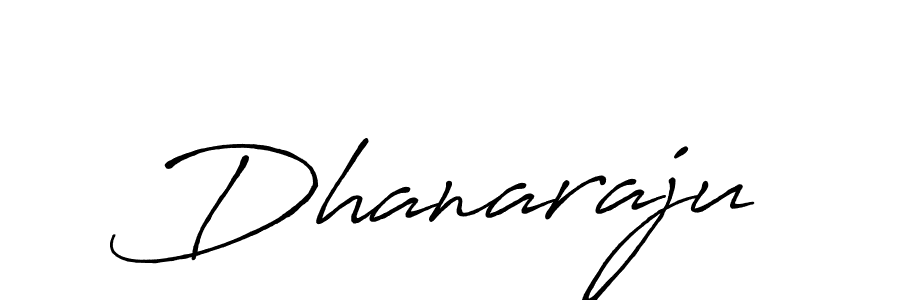 How to make Dhanaraju signature? Antro_Vectra_Bolder is a professional autograph style. Create handwritten signature for Dhanaraju name. Dhanaraju signature style 7 images and pictures png