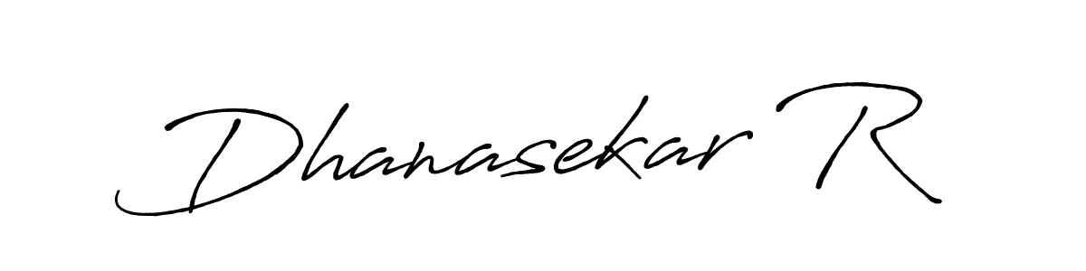 You can use this online signature creator to create a handwritten signature for the name Dhanasekar R. This is the best online autograph maker. Dhanasekar R signature style 7 images and pictures png