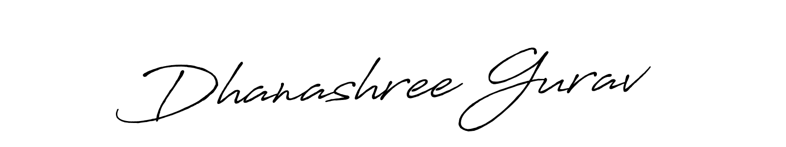 The best way (Antro_Vectra_Bolder) to make a short signature is to pick only two or three words in your name. The name Dhanashree Gurav include a total of six letters. For converting this name. Dhanashree Gurav signature style 7 images and pictures png