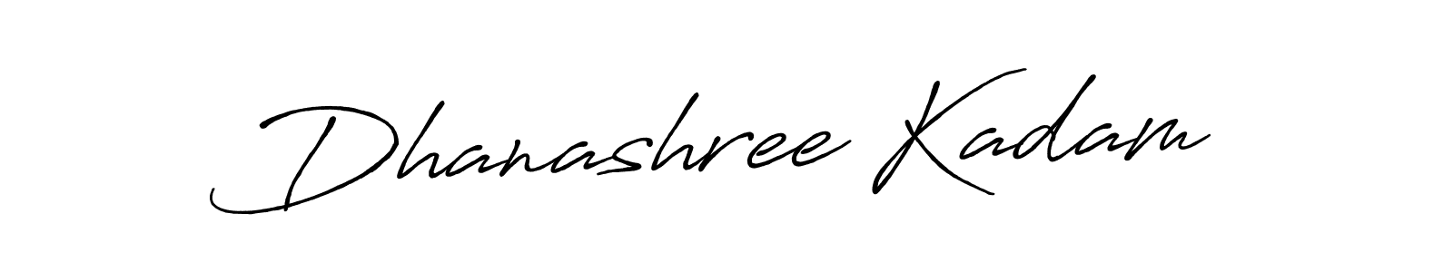 Also You can easily find your signature by using the search form. We will create Dhanashree Kadam name handwritten signature images for you free of cost using Antro_Vectra_Bolder sign style. Dhanashree Kadam signature style 7 images and pictures png