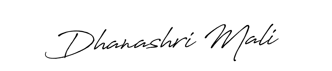 How to Draw Dhanashri Mali signature style? Antro_Vectra_Bolder is a latest design signature styles for name Dhanashri Mali. Dhanashri Mali signature style 7 images and pictures png