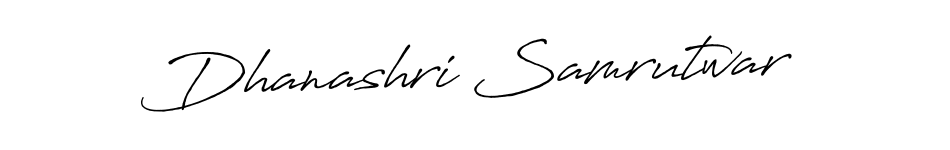 Check out images of Autograph of Dhanashri Samrutwar name. Actor Dhanashri Samrutwar Signature Style. Antro_Vectra_Bolder is a professional sign style online. Dhanashri Samrutwar signature style 7 images and pictures png