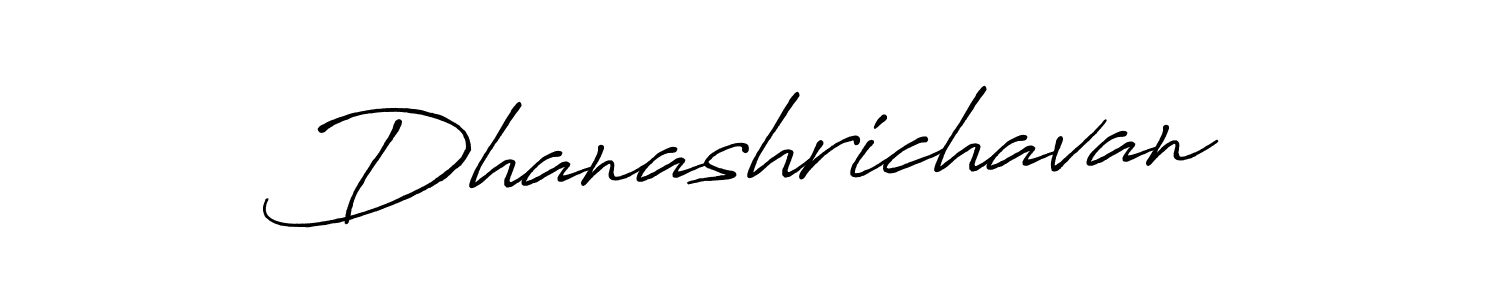Also You can easily find your signature by using the search form. We will create Dhanashrichavan name handwritten signature images for you free of cost using Antro_Vectra_Bolder sign style. Dhanashrichavan signature style 7 images and pictures png