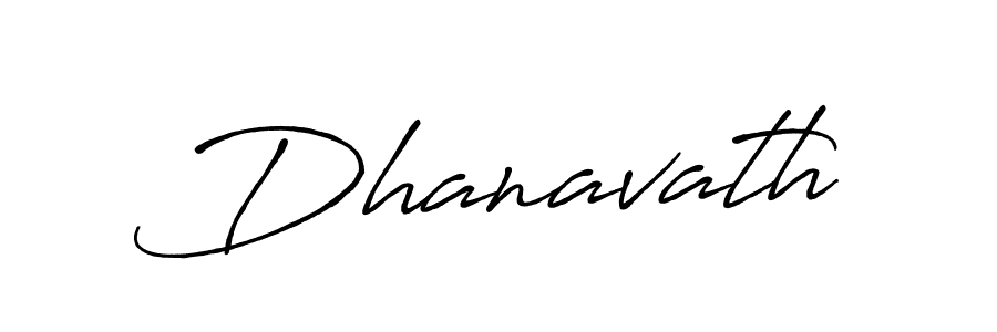 How to make Dhanavath signature? Antro_Vectra_Bolder is a professional autograph style. Create handwritten signature for Dhanavath name. Dhanavath signature style 7 images and pictures png