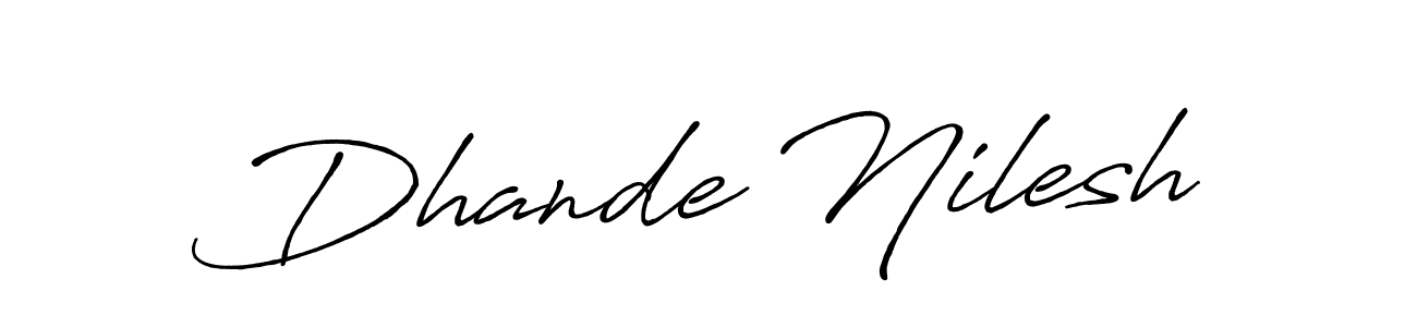 How to Draw Dhande Nilesh signature style? Antro_Vectra_Bolder is a latest design signature styles for name Dhande Nilesh. Dhande Nilesh signature style 7 images and pictures png