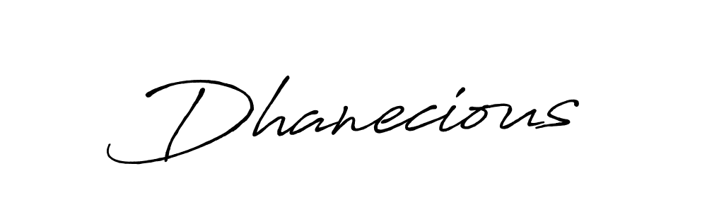 You can use this online signature creator to create a handwritten signature for the name Dhanecious. This is the best online autograph maker. Dhanecious signature style 7 images and pictures png