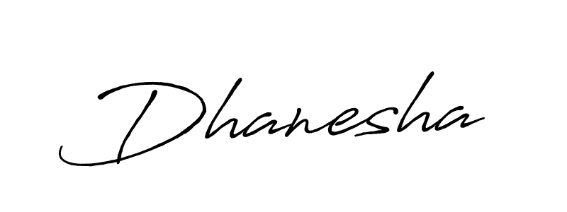 Also You can easily find your signature by using the search form. We will create Dhanesha name handwritten signature images for you free of cost using Antro_Vectra_Bolder sign style. Dhanesha signature style 7 images and pictures png