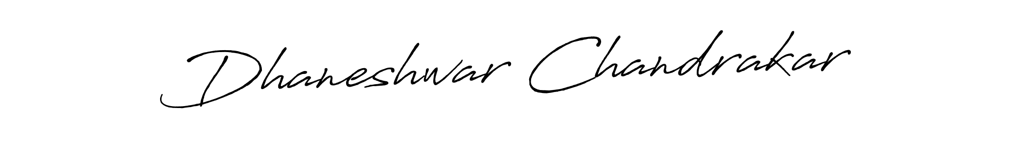 Dhaneshwar Chandrakar stylish signature style. Best Handwritten Sign (Antro_Vectra_Bolder) for my name. Handwritten Signature Collection Ideas for my name Dhaneshwar Chandrakar. Dhaneshwar Chandrakar signature style 7 images and pictures png