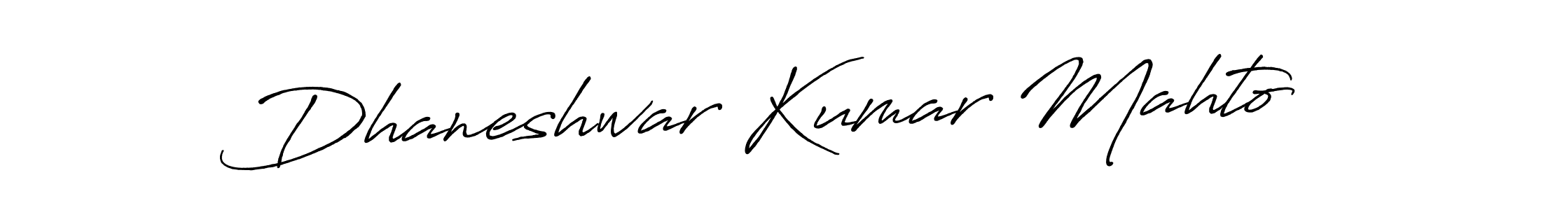 You can use this online signature creator to create a handwritten signature for the name Dhaneshwar Kumar Mahto. This is the best online autograph maker. Dhaneshwar Kumar Mahto signature style 7 images and pictures png