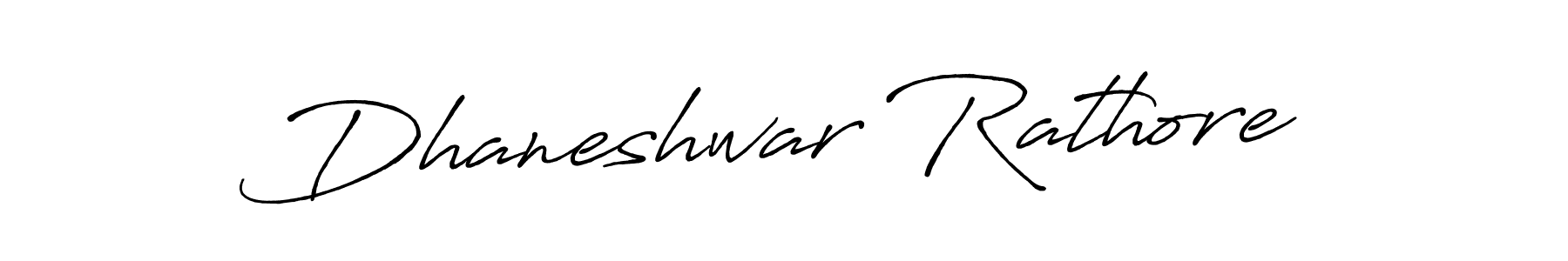 How to make Dhaneshwar Rathore signature? Antro_Vectra_Bolder is a professional autograph style. Create handwritten signature for Dhaneshwar Rathore name. Dhaneshwar Rathore signature style 7 images and pictures png