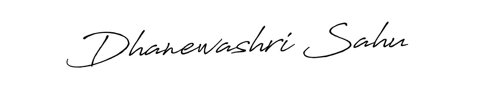 Also we have Dhanewashri Sahu name is the best signature style. Create professional handwritten signature collection using Antro_Vectra_Bolder autograph style. Dhanewashri Sahu signature style 7 images and pictures png