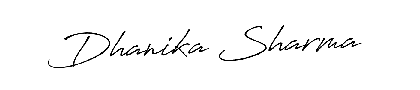 You can use this online signature creator to create a handwritten signature for the name Dhanika Sharma. This is the best online autograph maker. Dhanika Sharma signature style 7 images and pictures png