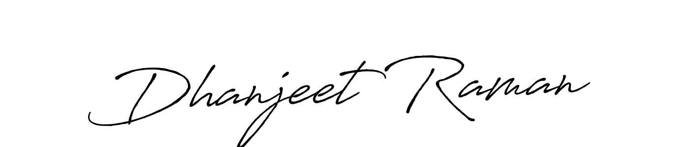Once you've used our free online signature maker to create your best signature Antro_Vectra_Bolder style, it's time to enjoy all of the benefits that Dhanjeet Raman name signing documents. Dhanjeet Raman signature style 7 images and pictures png