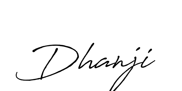 The best way (Antro_Vectra_Bolder) to make a short signature is to pick only two or three words in your name. The name Dhanji include a total of six letters. For converting this name. Dhanji signature style 7 images and pictures png