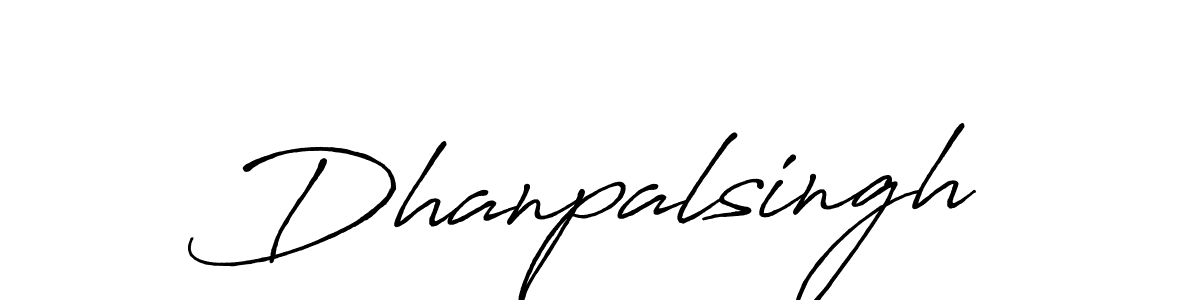 How to Draw Dhanpalsingh signature style? Antro_Vectra_Bolder is a latest design signature styles for name Dhanpalsingh. Dhanpalsingh signature style 7 images and pictures png