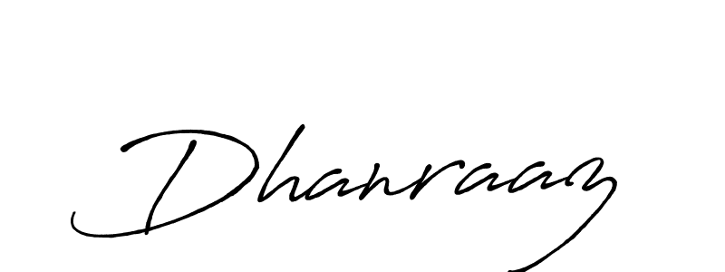 Make a beautiful signature design for name Dhanraaz. Use this online signature maker to create a handwritten signature for free. Dhanraaz signature style 7 images and pictures png