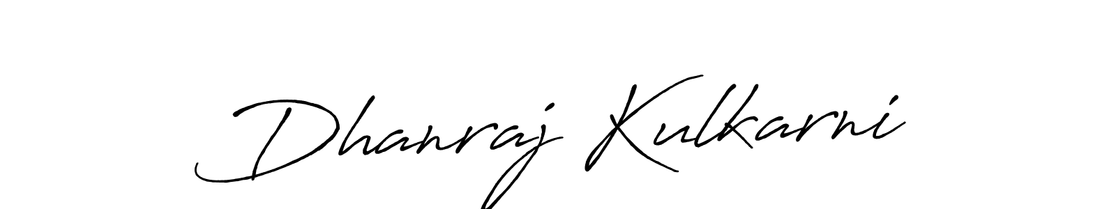 Make a short Dhanraj Kulkarni signature style. Manage your documents anywhere anytime using Antro_Vectra_Bolder. Create and add eSignatures, submit forms, share and send files easily. Dhanraj Kulkarni signature style 7 images and pictures png