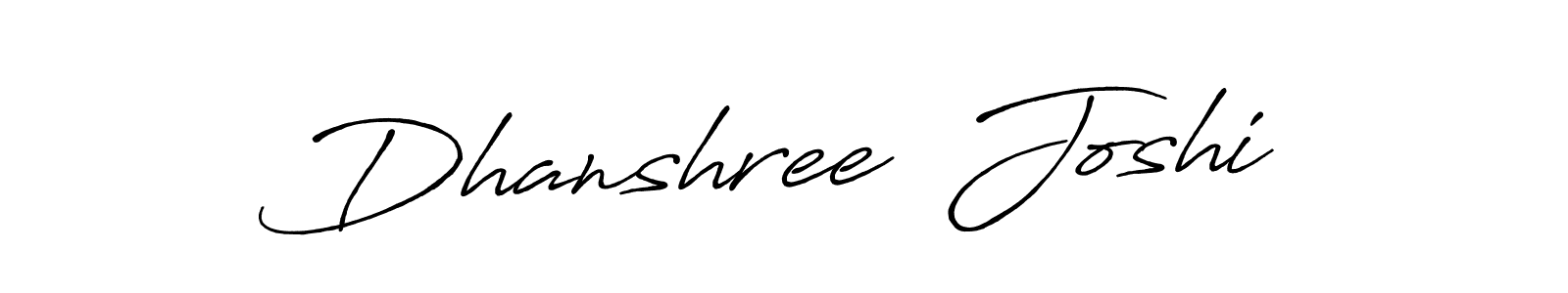 You can use this online signature creator to create a handwritten signature for the name Dhanshree  Joshi. This is the best online autograph maker. Dhanshree  Joshi signature style 7 images and pictures png
