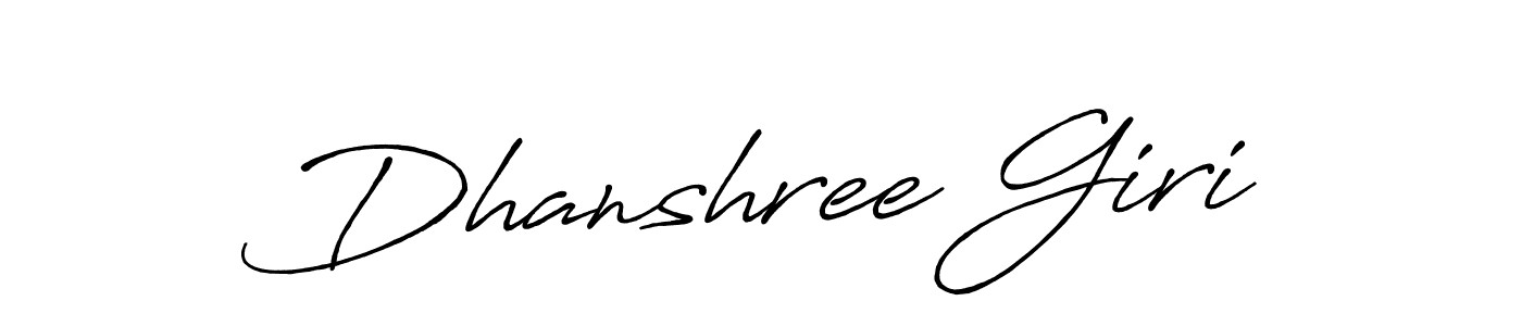 Make a short Dhanshree Giri signature style. Manage your documents anywhere anytime using Antro_Vectra_Bolder. Create and add eSignatures, submit forms, share and send files easily. Dhanshree Giri signature style 7 images and pictures png