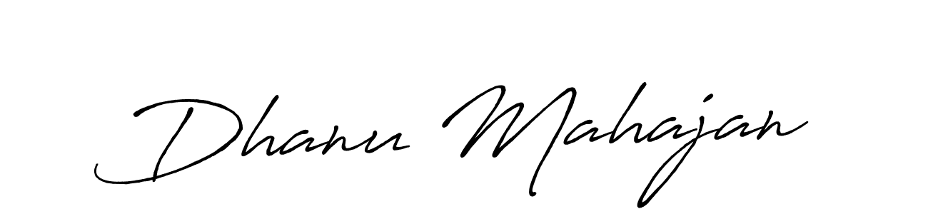 Antro_Vectra_Bolder is a professional signature style that is perfect for those who want to add a touch of class to their signature. It is also a great choice for those who want to make their signature more unique. Get Dhanu Mahajan name to fancy signature for free. Dhanu Mahajan signature style 7 images and pictures png