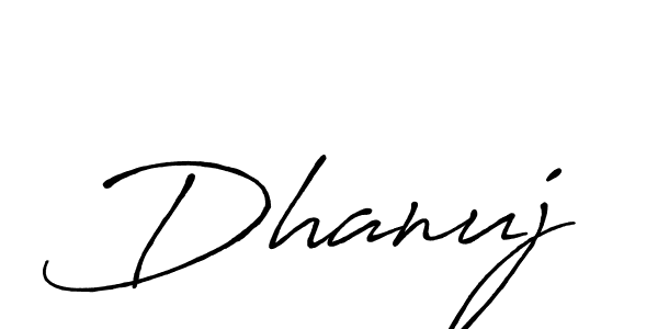 The best way (Antro_Vectra_Bolder) to make a short signature is to pick only two or three words in your name. The name Dhanuj include a total of six letters. For converting this name. Dhanuj signature style 7 images and pictures png