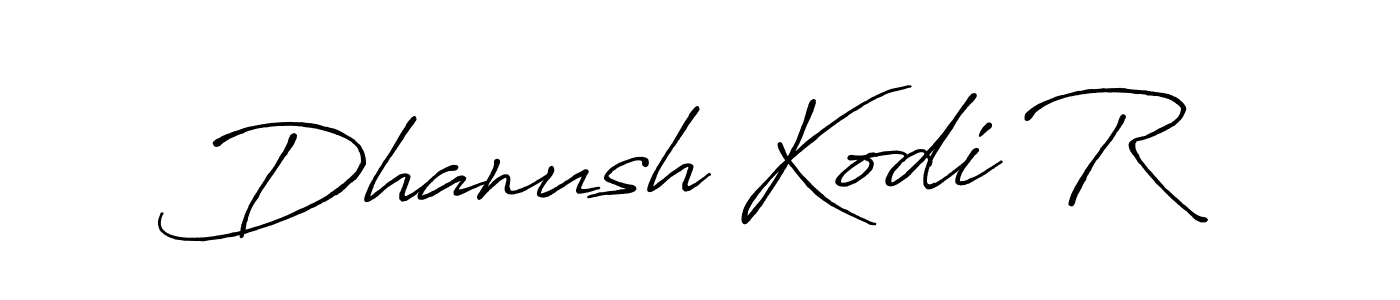 Also You can easily find your signature by using the search form. We will create Dhanush Kodi R name handwritten signature images for you free of cost using Antro_Vectra_Bolder sign style. Dhanush Kodi R signature style 7 images and pictures png