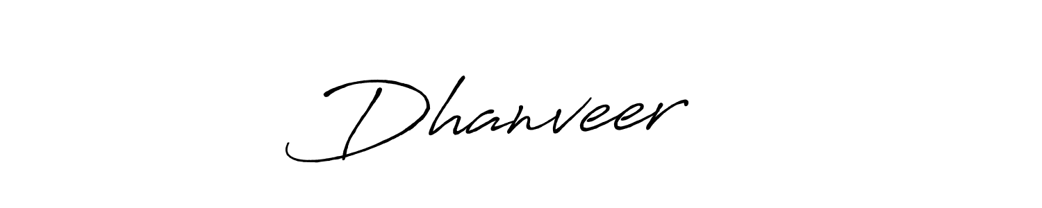 Make a beautiful signature design for name Dhanveer ❤️. Use this online signature maker to create a handwritten signature for free. Dhanveer ❤️ signature style 7 images and pictures png