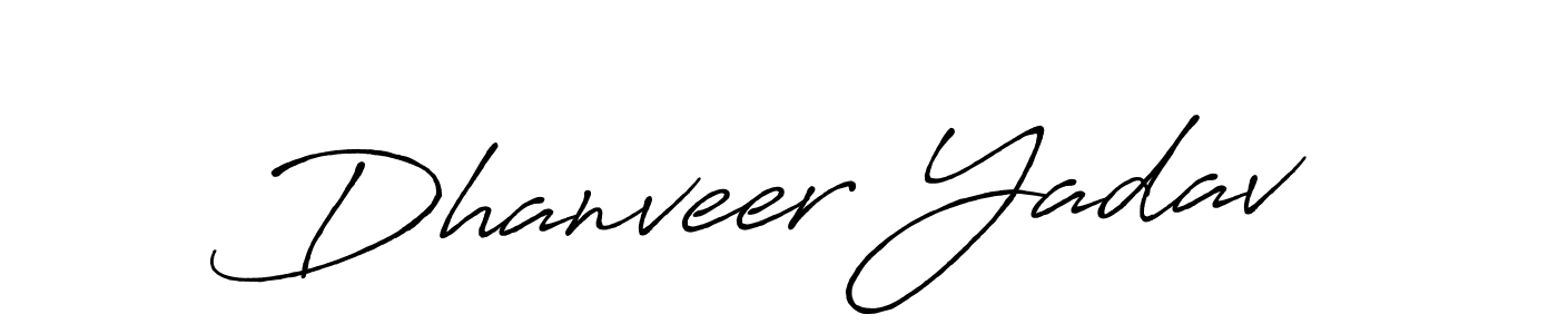 How to Draw Dhanveer Yadav signature style? Antro_Vectra_Bolder is a latest design signature styles for name Dhanveer Yadav. Dhanveer Yadav signature style 7 images and pictures png