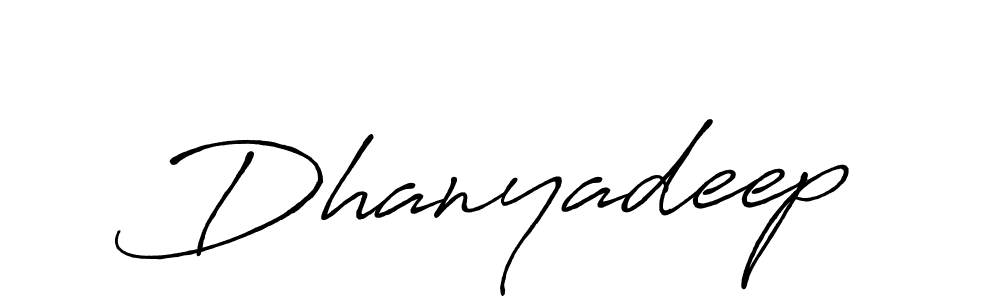 How to Draw Dhanyadeep signature style? Antro_Vectra_Bolder is a latest design signature styles for name Dhanyadeep. Dhanyadeep signature style 7 images and pictures png