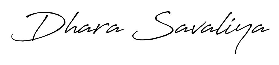Design your own signature with our free online signature maker. With this signature software, you can create a handwritten (Antro_Vectra_Bolder) signature for name Dhara Savaliya. Dhara Savaliya signature style 7 images and pictures png