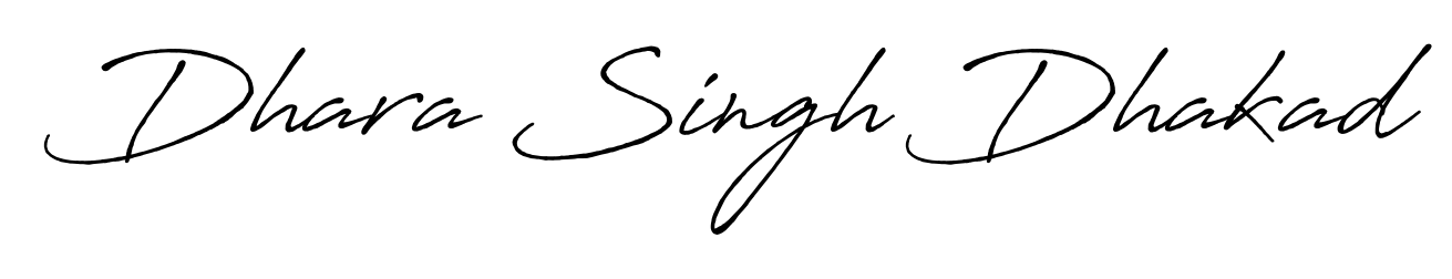 How to make Dhara Singh Dhakad signature? Antro_Vectra_Bolder is a professional autograph style. Create handwritten signature for Dhara Singh Dhakad name. Dhara Singh Dhakad signature style 7 images and pictures png