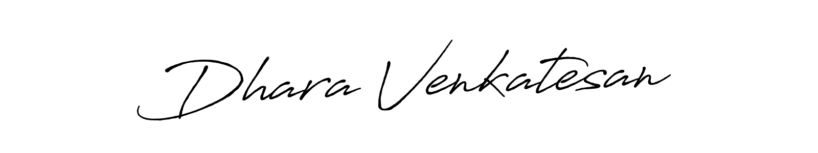 You should practise on your own different ways (Antro_Vectra_Bolder) to write your name (Dhara Venkatesan) in signature. don't let someone else do it for you. Dhara Venkatesan signature style 7 images and pictures png