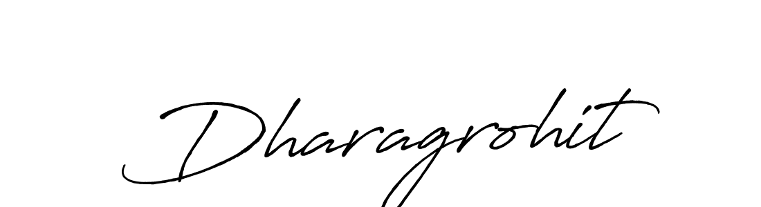 Similarly Antro_Vectra_Bolder is the best handwritten signature design. Signature creator online .You can use it as an online autograph creator for name Dharagrohit. Dharagrohit signature style 7 images and pictures png