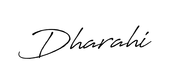 Design your own signature with our free online signature maker. With this signature software, you can create a handwritten (Antro_Vectra_Bolder) signature for name Dharahi. Dharahi signature style 7 images and pictures png