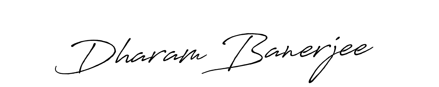 Once you've used our free online signature maker to create your best signature Antro_Vectra_Bolder style, it's time to enjoy all of the benefits that Dharam Banerjee name signing documents. Dharam Banerjee signature style 7 images and pictures png