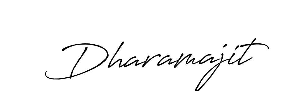Design your own signature with our free online signature maker. With this signature software, you can create a handwritten (Antro_Vectra_Bolder) signature for name Dharamajit. Dharamajit signature style 7 images and pictures png