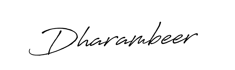 Design your own signature with our free online signature maker. With this signature software, you can create a handwritten (Antro_Vectra_Bolder) signature for name Dharambeer. Dharambeer signature style 7 images and pictures png