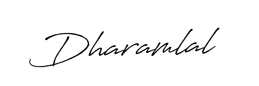 You should practise on your own different ways (Antro_Vectra_Bolder) to write your name (Dharamlal) in signature. don't let someone else do it for you. Dharamlal signature style 7 images and pictures png