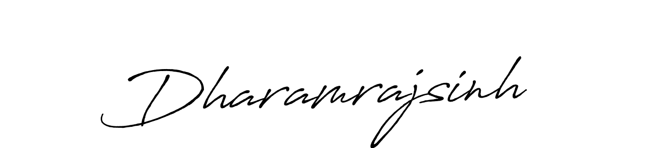 Use a signature maker to create a handwritten signature online. With this signature software, you can design (Antro_Vectra_Bolder) your own signature for name Dharamrajsinh. Dharamrajsinh signature style 7 images and pictures png