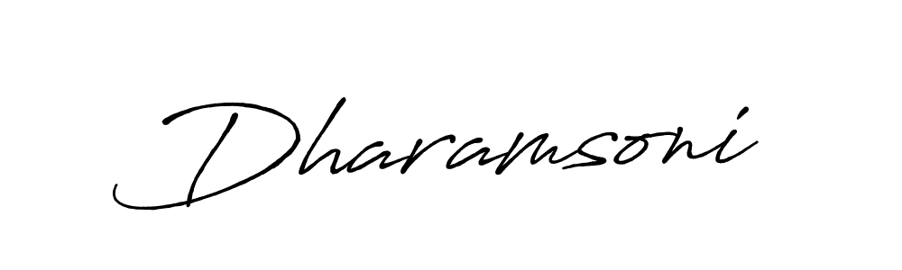 This is the best signature style for the Dharamsoni name. Also you like these signature font (Antro_Vectra_Bolder). Mix name signature. Dharamsoni signature style 7 images and pictures png