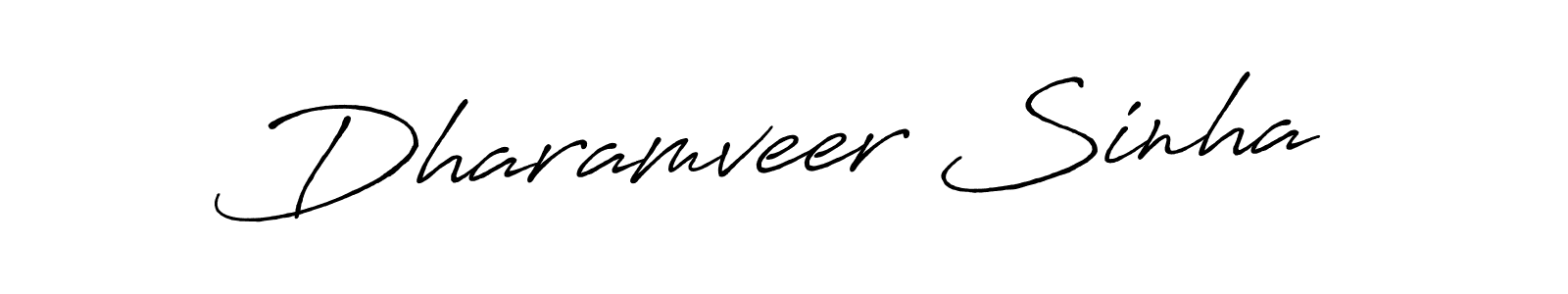 Once you've used our free online signature maker to create your best signature Antro_Vectra_Bolder style, it's time to enjoy all of the benefits that Dharamveer Sinha name signing documents. Dharamveer Sinha signature style 7 images and pictures png