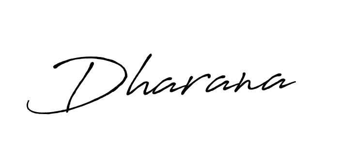 Dharana stylish signature style. Best Handwritten Sign (Antro_Vectra_Bolder) for my name. Handwritten Signature Collection Ideas for my name Dharana. Dharana signature style 7 images and pictures png