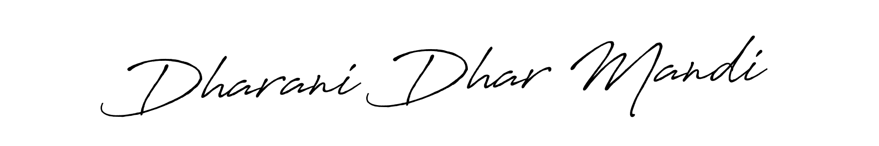 Dharani Dhar Mandi stylish signature style. Best Handwritten Sign (Antro_Vectra_Bolder) for my name. Handwritten Signature Collection Ideas for my name Dharani Dhar Mandi. Dharani Dhar Mandi signature style 7 images and pictures png