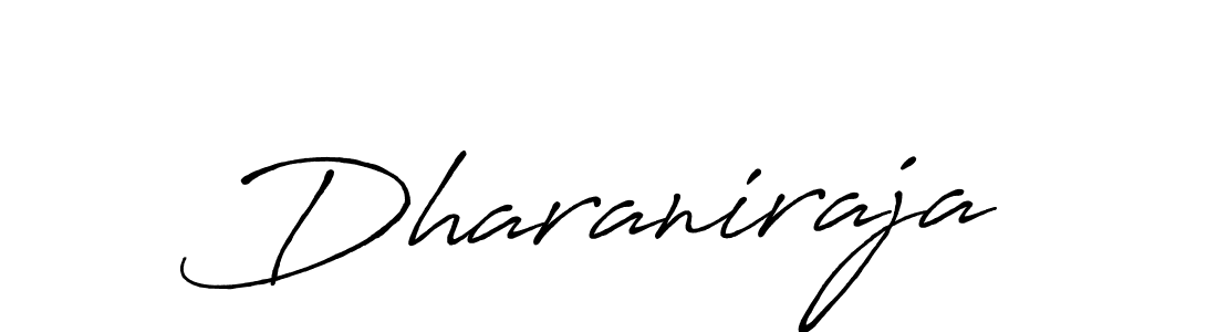 Create a beautiful signature design for name Dharaniraja. With this signature (Antro_Vectra_Bolder) fonts, you can make a handwritten signature for free. Dharaniraja signature style 7 images and pictures png