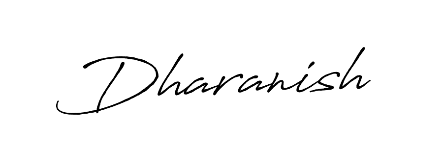 Design your own signature with our free online signature maker. With this signature software, you can create a handwritten (Antro_Vectra_Bolder) signature for name Dharanish. Dharanish signature style 7 images and pictures png