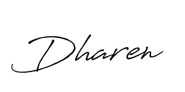 if you are searching for the best signature style for your name Dharen. so please give up your signature search. here we have designed multiple signature styles  using Antro_Vectra_Bolder. Dharen signature style 7 images and pictures png