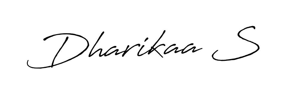 Once you've used our free online signature maker to create your best signature Antro_Vectra_Bolder style, it's time to enjoy all of the benefits that Dharikaa S name signing documents. Dharikaa S signature style 7 images and pictures png